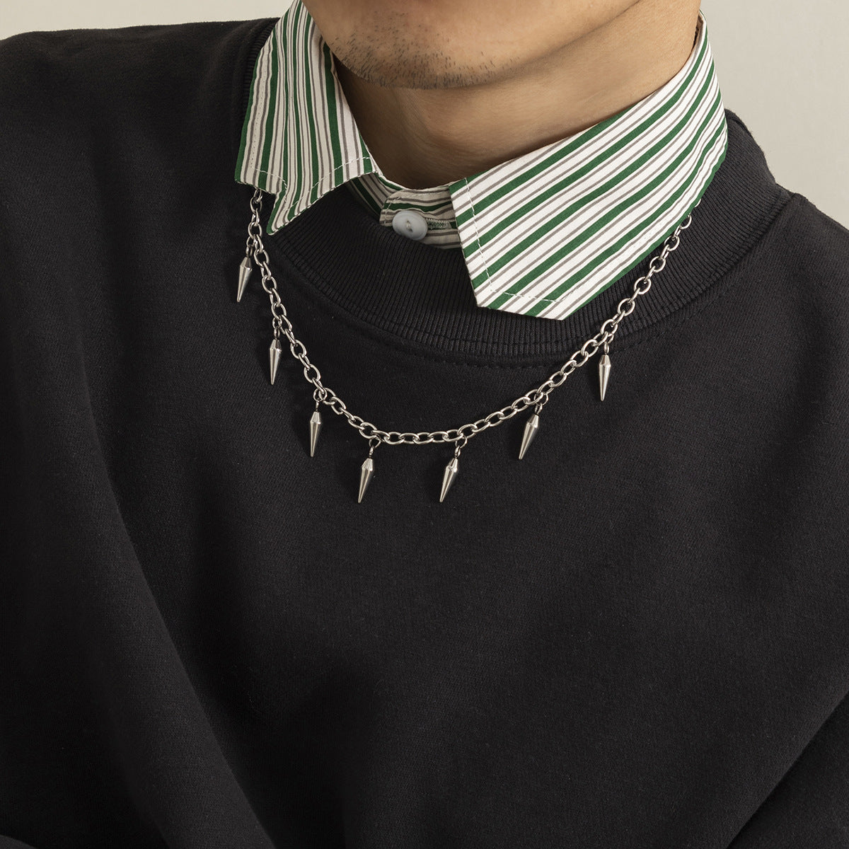 Fashion Spike Pendant Necklace - Damned Threads